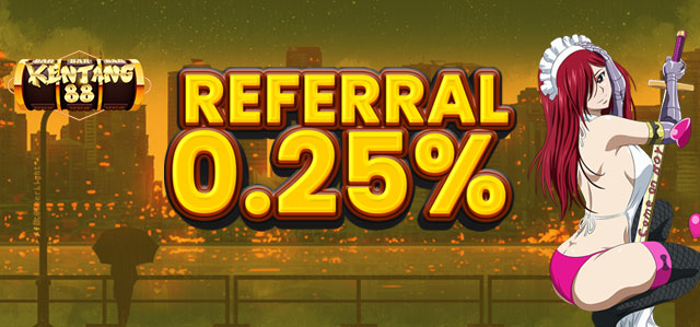 BONUS REFERAL 0,25%